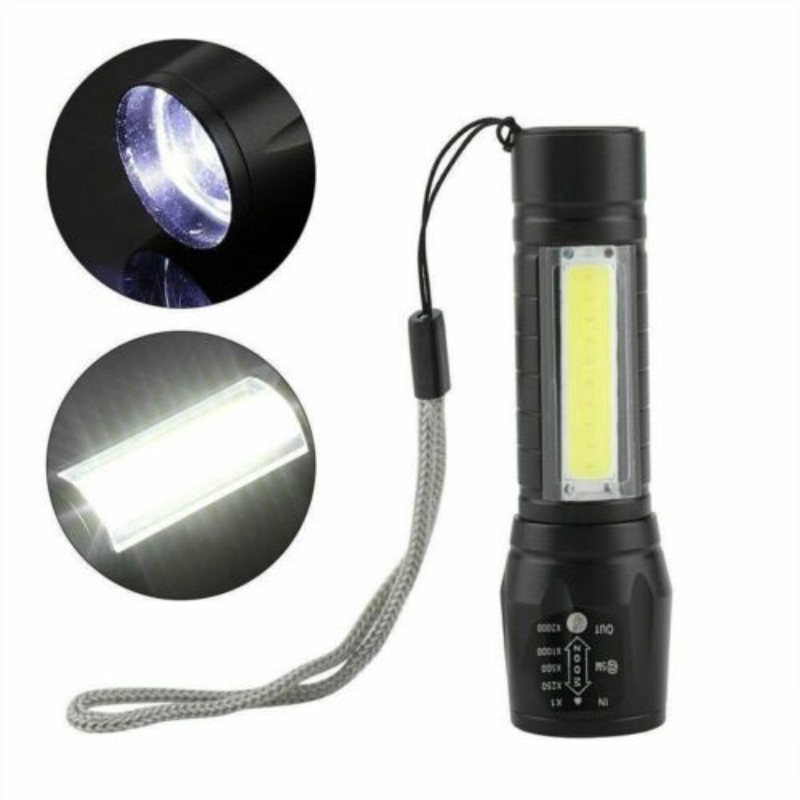 Đèn pin sạc USB dùng cho cắm trại chất lượng cao tiện dụng