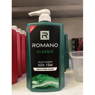 Sữa Tắm Romano Classic 650g Hương Thơm Quyến Rũ