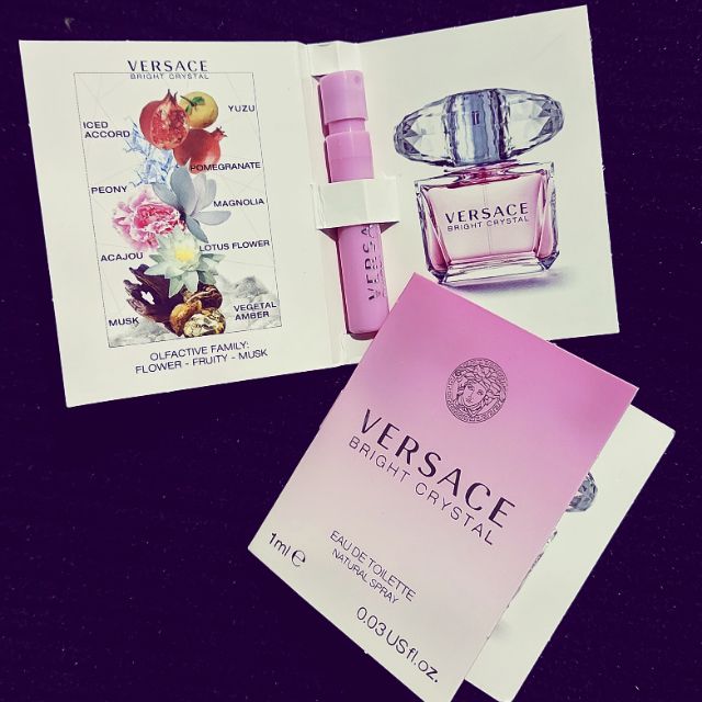 [ Vial 1ml ] Mẫu Thử Nước hoa Versace Bright Crystal EDT