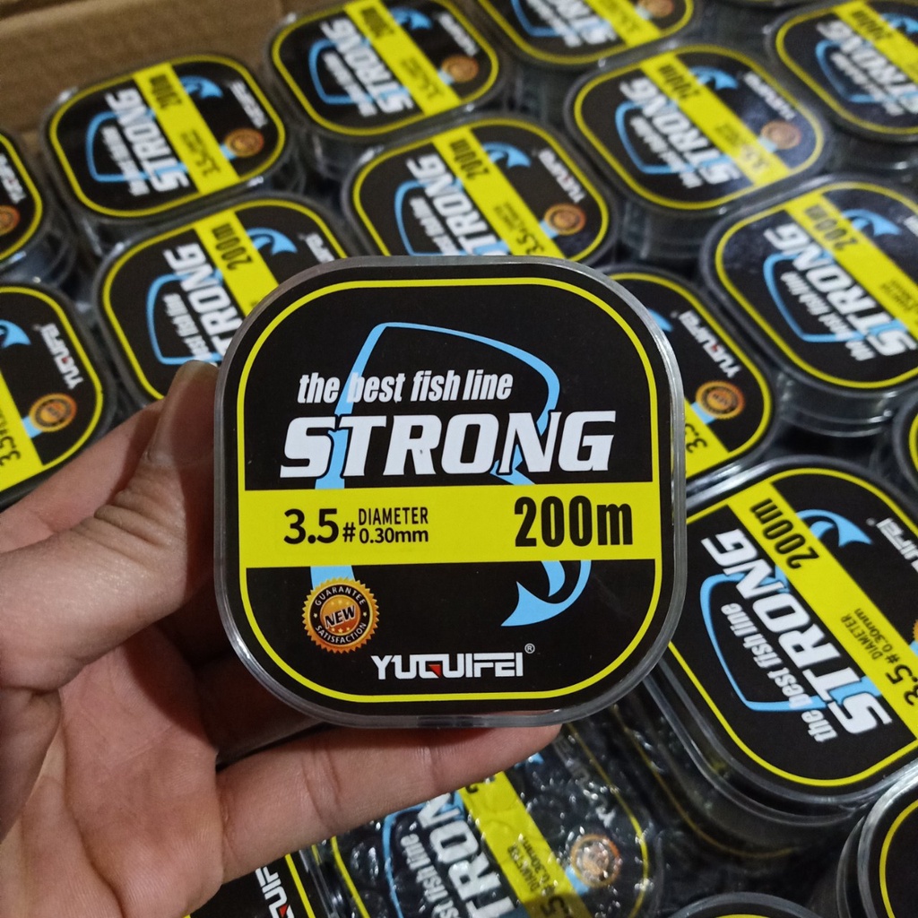 Cước Trục Câu cá cước nhật Strong  200m tàng hình siêu bền