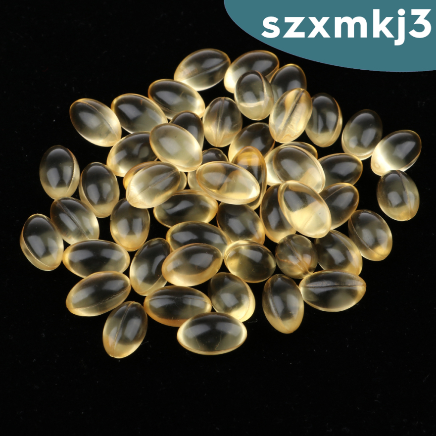 (Hàng Mới Về) Set 50 Viên Nang Mềm Vitamin E Chăm Sóc Da / Tóc / Mặt / Môi Đa Năng | BigBuy360 - bigbuy360.vn