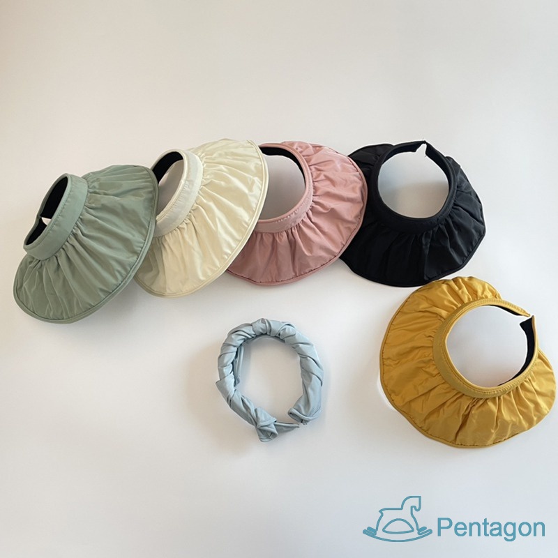 Nón Chống Nắng Hở Chóp Thoáng Khí Thời Trang Mùa Hè Cho Bé Gái