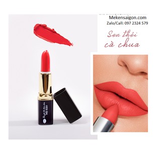 SON GẤC DỀN THIÊN NHIÊN MẸ KEN MÀU CÀ CHUA, MÀU CHERRY VÀ SON THỎI KHÔNG MÀU