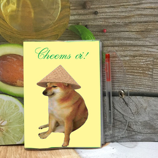Sổ tay Cheems (Tặng kèm cây bút viết)
