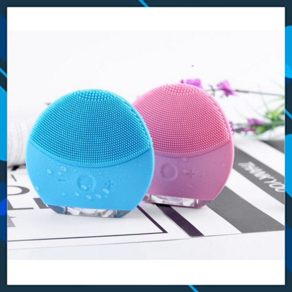 Máy rửa mặt FOREVER  sóng âm + MASSAGE đa năng 2in1 làm sạch sâu dưới da