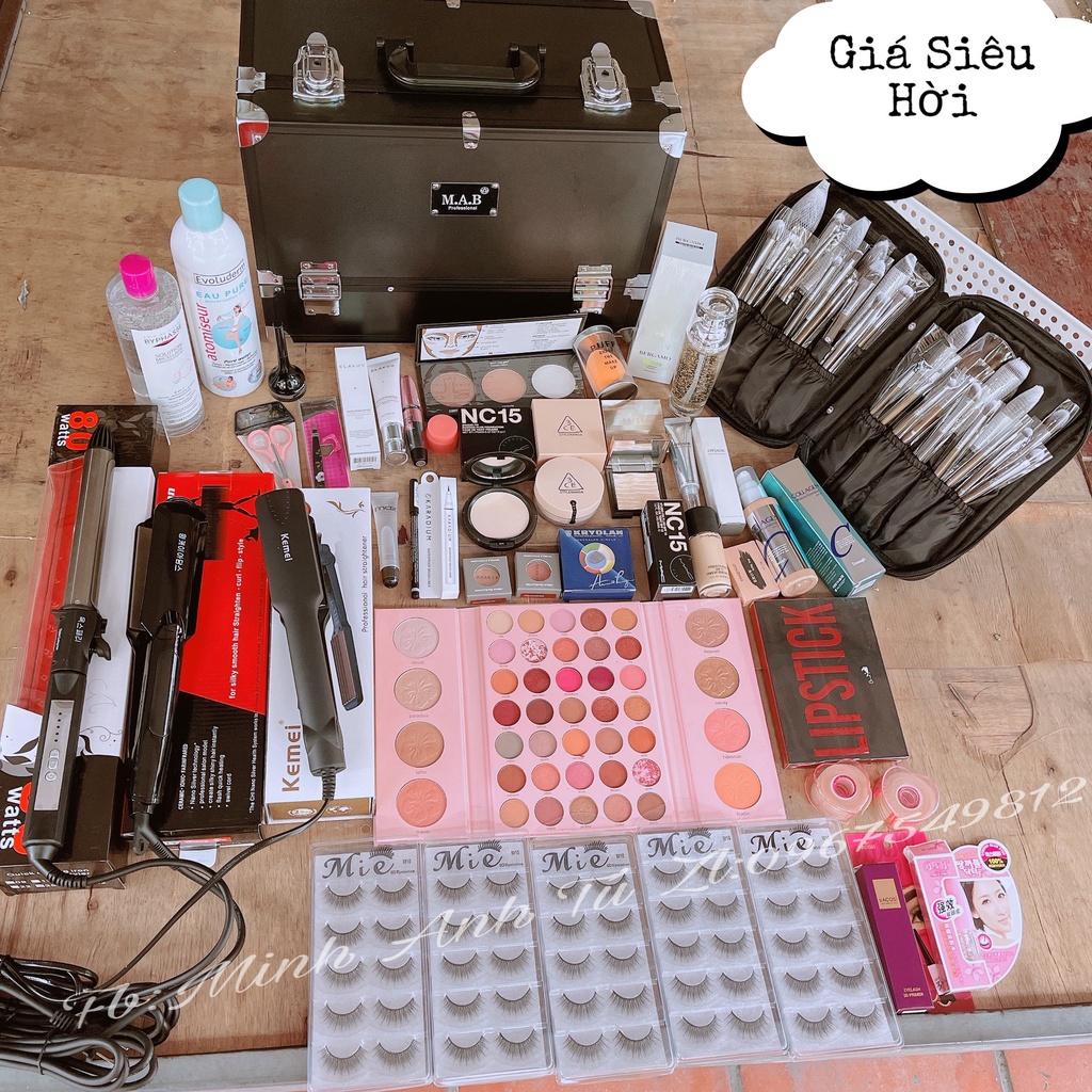 Cốp Đồ Mỹ Phẩm Cho Học Viên Make Up Chuyên Nghiệp [Hàng Chính Hãng]