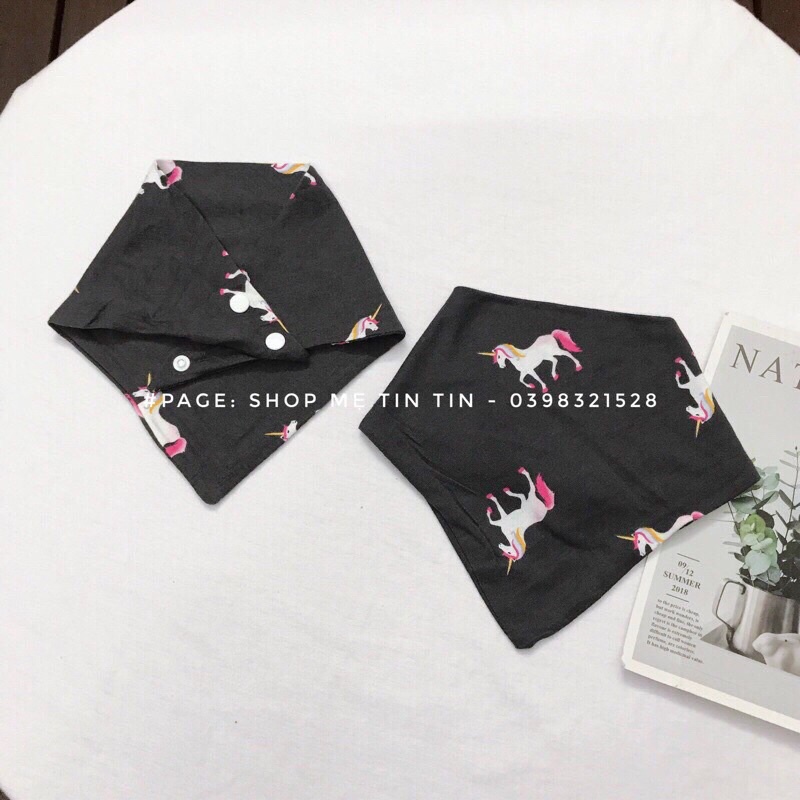 Yếm cổ tam giác cho bé (0-2y)