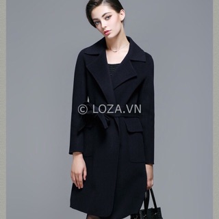 Áo khoác dạ dáng dài unisex