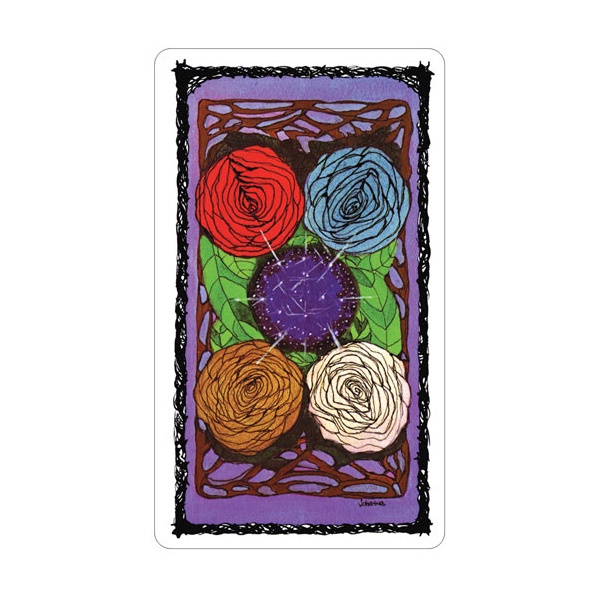 Bộ Bài Sacred Rose Tarot (Mystic House Tarot Shop) - Bài Gốc Authentic Chính Hãng 100%