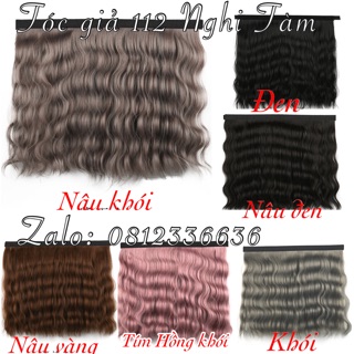 Combo tóc mũ có thể tháo rời