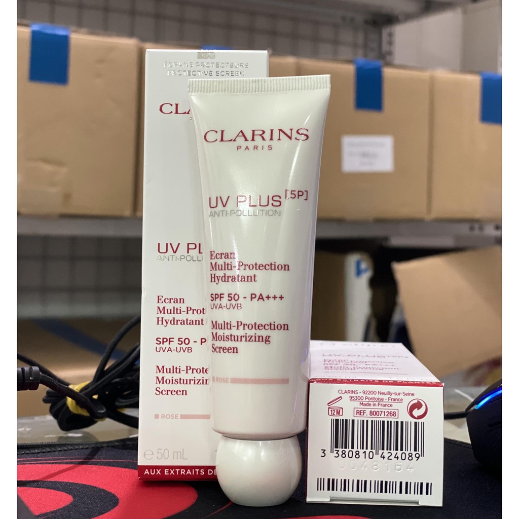 Kem chống nắng  CLARINS rose lên tone trắng hồng 50ML (mẫu mới nhất 2021)