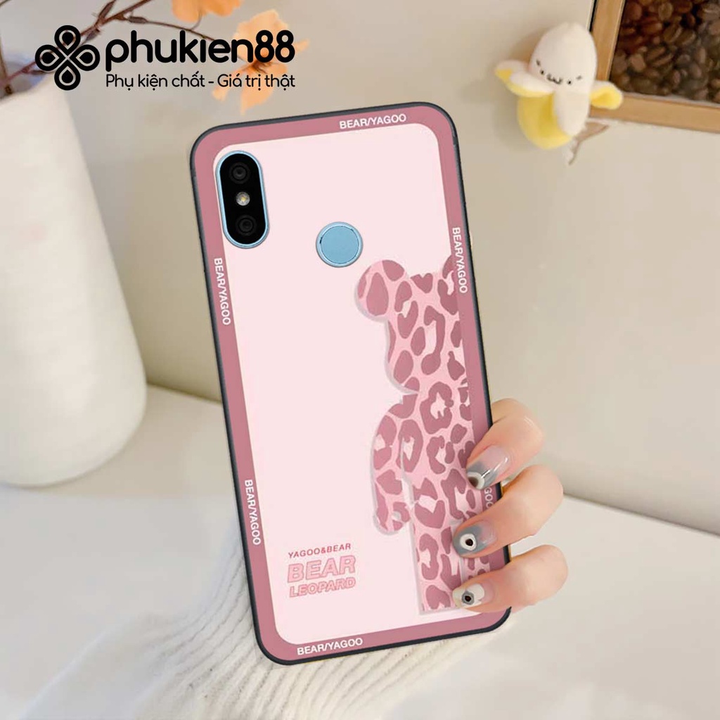 Ốp lưng điện thoại Xiaomi Redmi 6 Pro / Mi A2 Lite astronaut, bear leopart, sheep, vỏ ốp rẻ bền đẹp