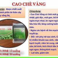 Cao chè vằng 30 miếng