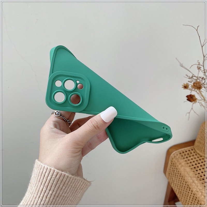 Ốp Điện Thoại Silicon Nhám Chống Sốc Bảo Vệ Camera Màu Đỏ Rượu Vang Cho Samsung Galaxy A13 A32 A33 A53 A73 A23 5G 4G A12