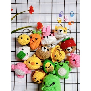 [Handmade] Móc khóa len con vật siêu dễ thương