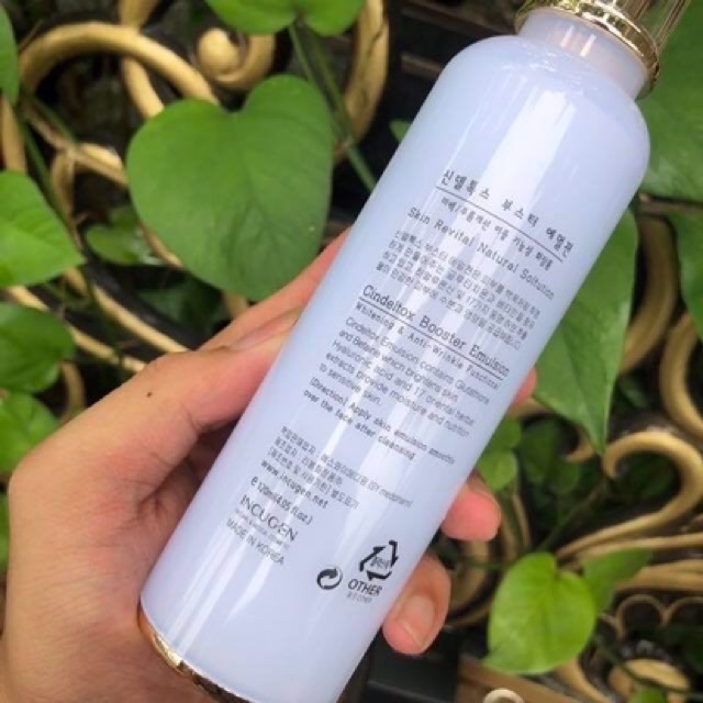 Nhũ Tương Cildetox Booster Emulsion(120ml)-Hàn Quốc