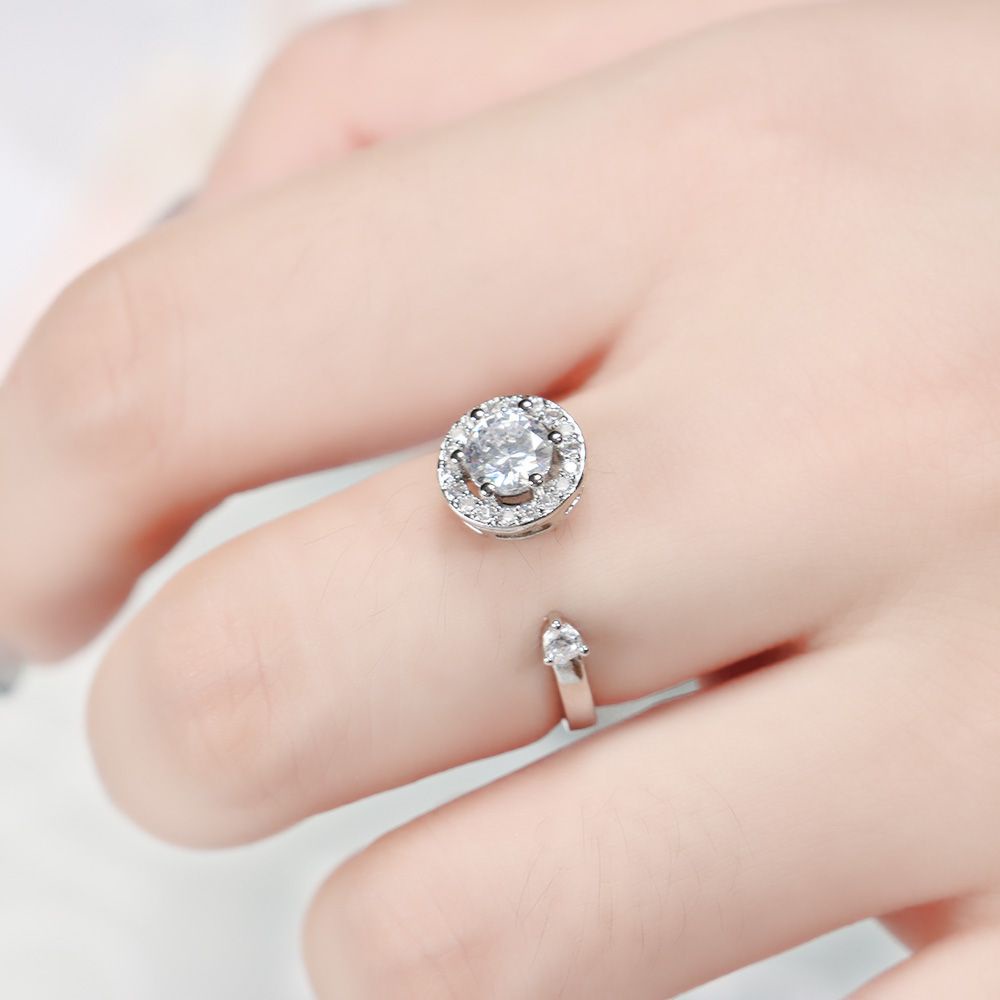 Nhẫn đeo tay có thể điều chỉnh giảm căng thẳng thời trang cho nữ