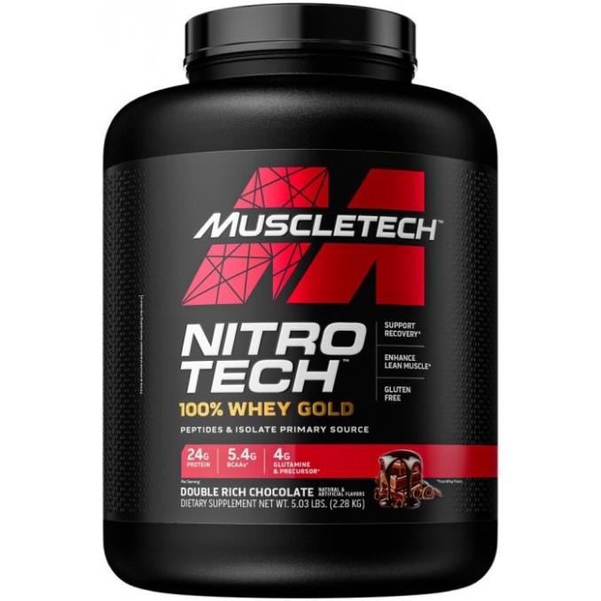 MUSCLETECH NITROTECH WHEY GOLD 5LBS | Sữa Tăng Cơ Bắp  - USA