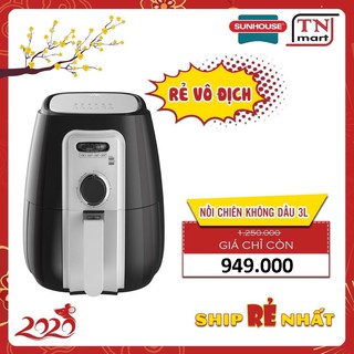 [GIÁ HỦY DIỆT] NỒI CHIÊN KHÔNG DẦU 3L SUNHOUSE SHD4025B