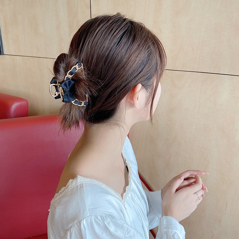 Kẹp tóc càng cua Hàn Quốc nữ đẹp hottrend 2023 kim loại cỡ size lớn iLita - Cặp búi tóc dễ thương cào 10 răng, 14 răng