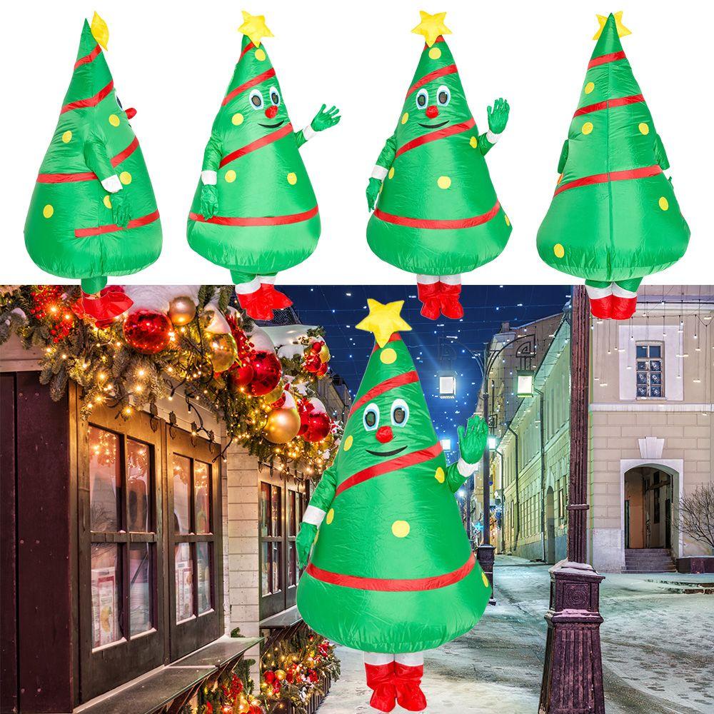 LAYOR1 1 Cây Thông Bơm Hơi Dùng Trang Trí Tiệc Giáng Sinh Mới