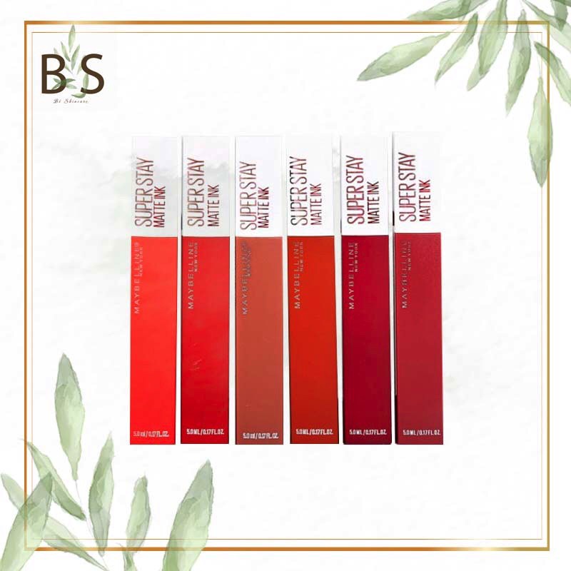 SON KEM LÌ MAYBELLINE 16H LÂU TRÔI 5ML SUPER STAY MATTE INK LIPSTICK (CITY EDITION)