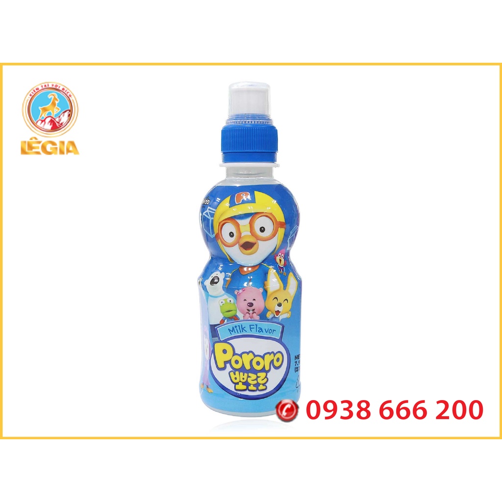 NƯỚC TRÁI CÂY PORORO THÙNG 24 CHAI (MIX 5 VỊ NGẪU NHIÊN)