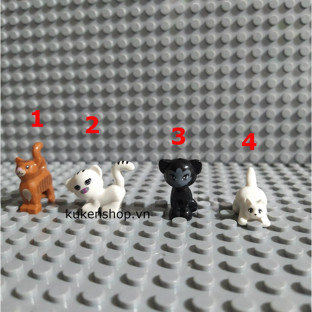 Minifigure Động Vật Các Chú Mèo Xinh Xắn NO.12355 - Phụ Kiện MOC