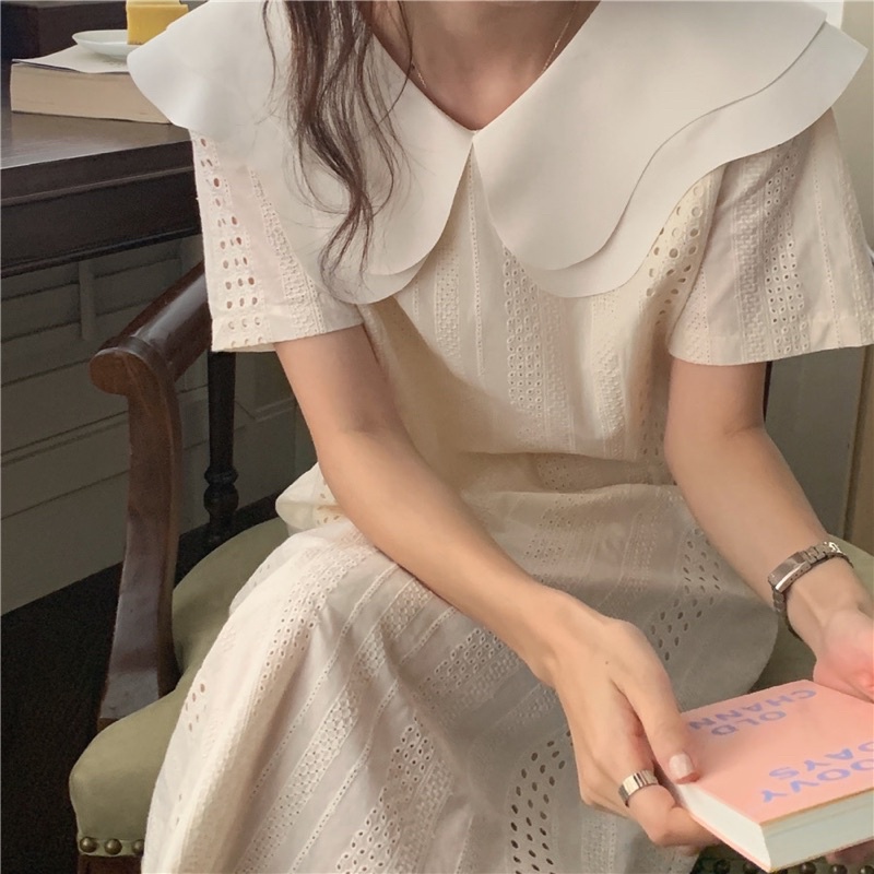 /Order/ Đầm midi Hàn Quốc đơn giản