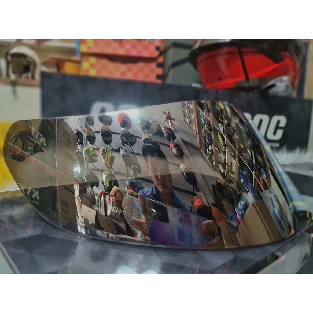 Kính rời gắn nón bảo hiểm fullface Royal M138B,M137,M266,M179, Roc03,Roc 05 chính hãng