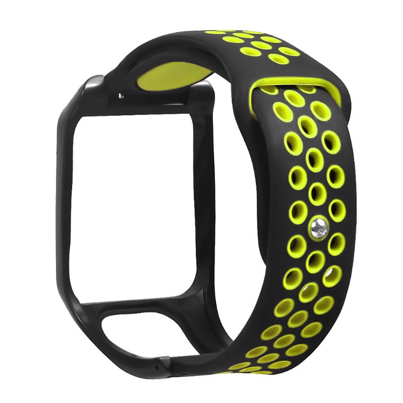 Dây Đeo Thay Thế Bằng Silicone Thoáng Khí Cho Đồng Hồ Tomtom Runner 3/Adventurer/Golfer 2/Runner 2 Cardio/Spark 3 | BigBuy360 - bigbuy360.vn