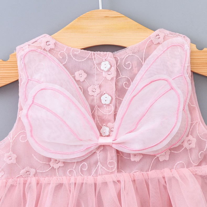 Váy công chúa bé gái size nhí 5-10kg cánh thiên thần