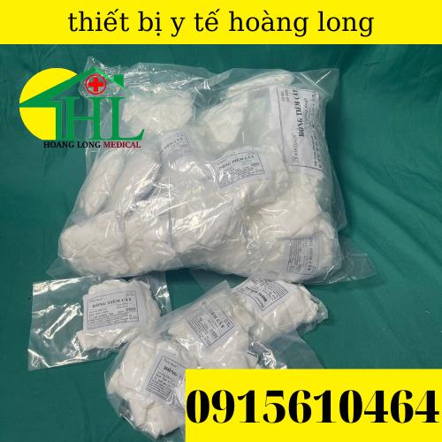 [Bán lẻ gói] Bông tiêm cắt sẵn Bảo Thạch gói 10gr