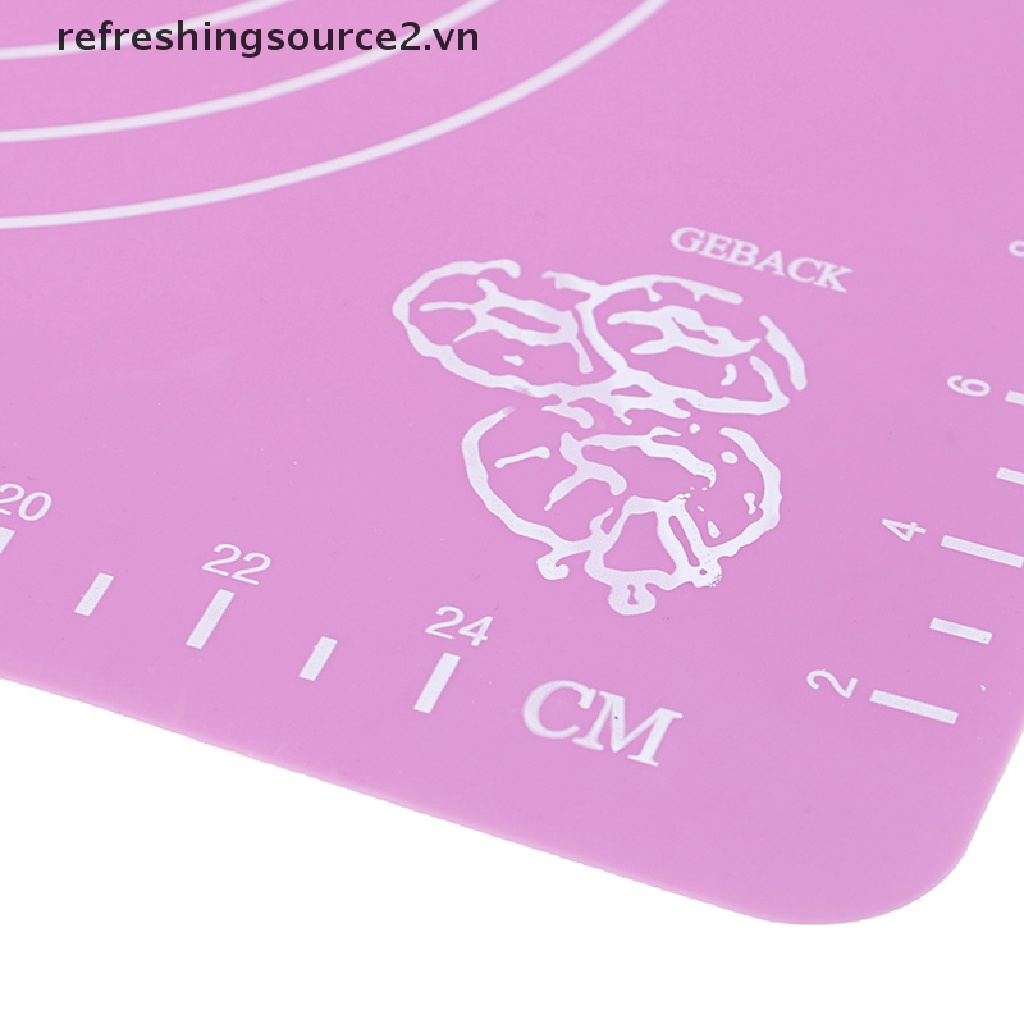 Thảm Lăn Bột Làm Bánh Bằng Silicone Chống Dính