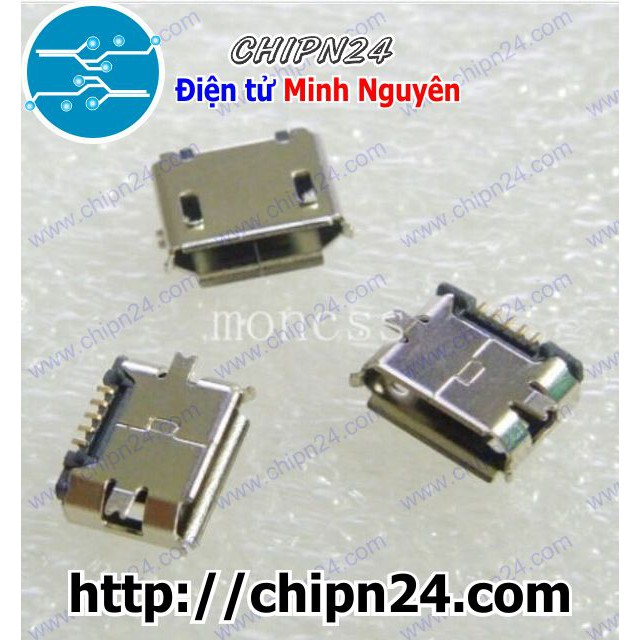 [4 CÁI] Đầu USB Micro Dán MK5P