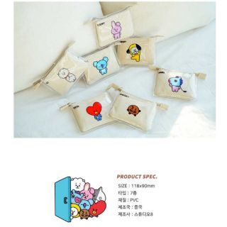 (HÀNG CÓ SẴN) Ví size mini BT21.