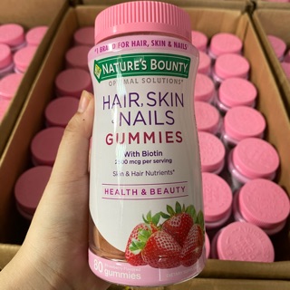 Kẹo Nature's Bounty Biotin 80 viên