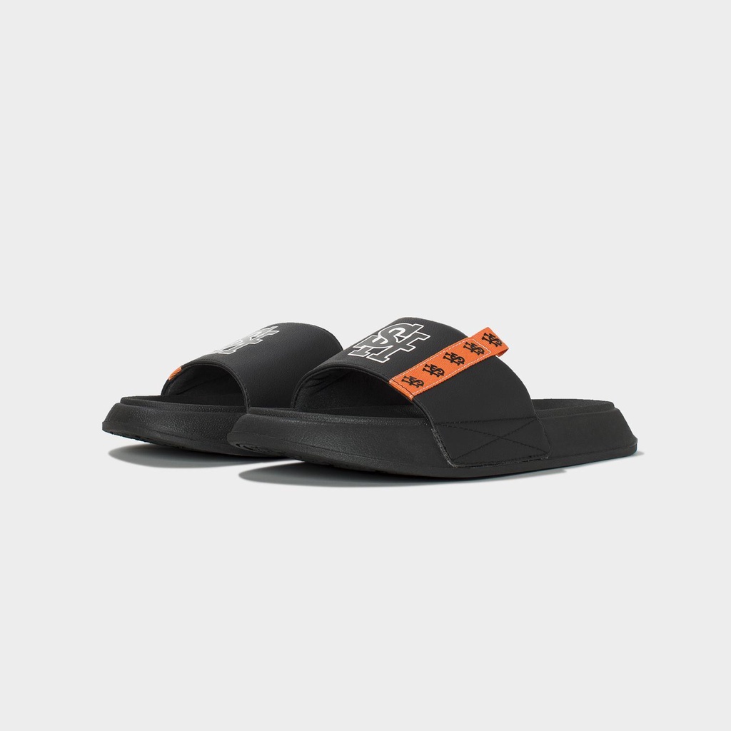 Dép SHONDO Trendy III in chữ SH full đen TRE1111