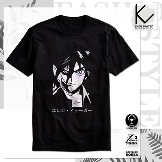 🔥HOT🔥 ⚡ Áo phông anime Eren Jeager Aot - Naruto - Dragonball cực ngầu