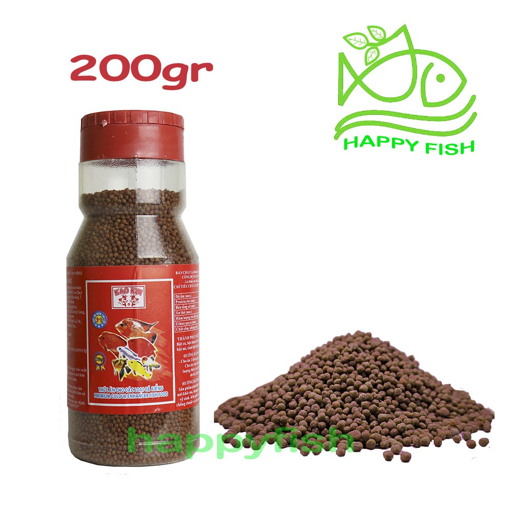 Thức ăn cá dạng hạt Kaokui 50g, 200g