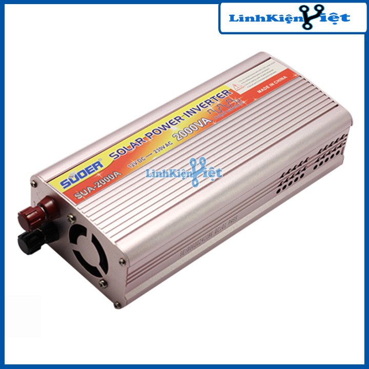 Kích điện SDA 12VDC lên 220VAC Sin Mô Phỏng - 2000W