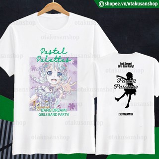 Áo thun Bang Dream! EVE Pastel*Palettes ngắn tay