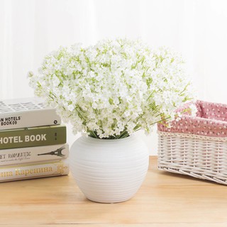 Gypsophila Bó Hoa Nhân Tạo Trang Trí  Hoa Cúc Nhân Tạo Dùng Cho Trang Trí Tiệc Cưới bông hoa giả để bàn