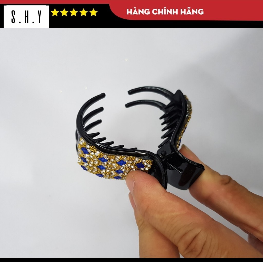 SET 12 Kẹp Tóc Càng Cua Đính Đá Cao Cấp (SET 12 Chiếc) | BigBuy360 - bigbuy360.vn