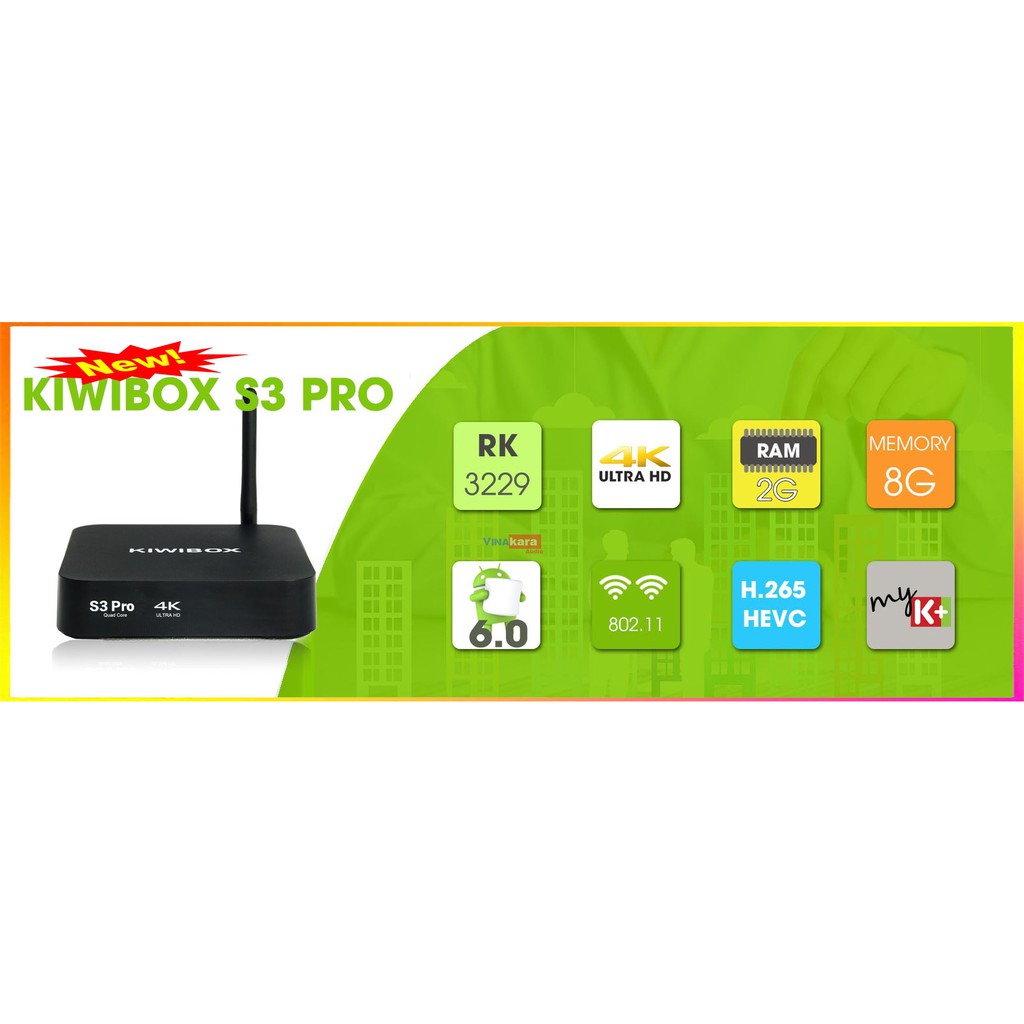 Box tivi Kiwi s3 Pro, cầu hình mạnh, xem phim mượt nhà, nhiều kênh truyền hình, bán chạy nhất