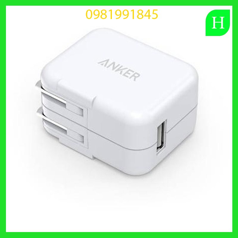 Củ sạc Anker 71AN10W - 1 cổng 10w màu đen- Fullbox