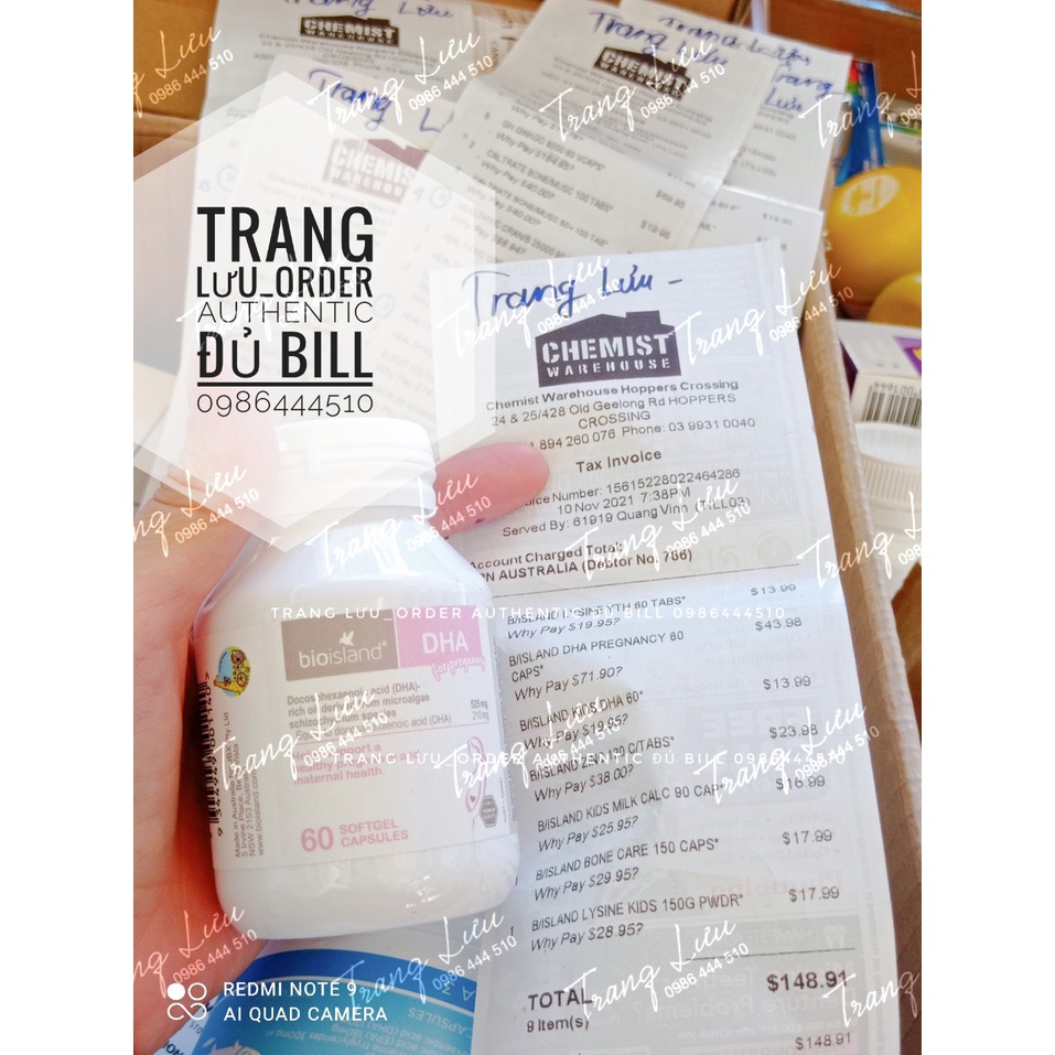 [ CHÍNH HÃNG ] Bioisland DHA cho mẹ bầu (60 viên)