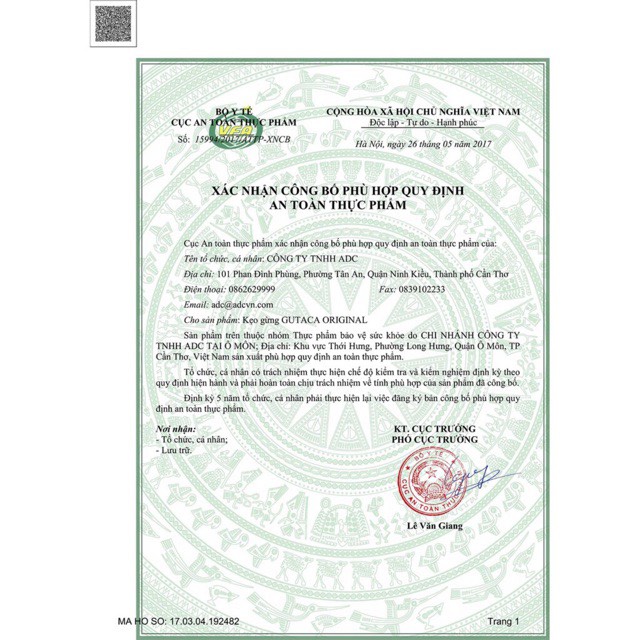 Kẹo Gừng GUTACA ORIGINAL - giúp giảm ho