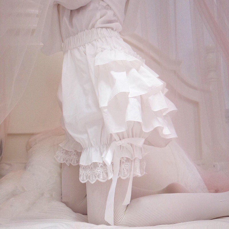 YAS0773-Quần váy Lolita bí ngô