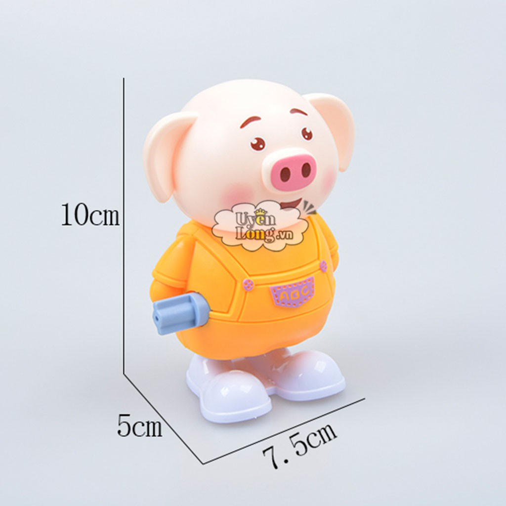 Heo Pig Vặn Cót Vui Chơi Cùng Bé Ăn Bột (Hàng Chất Lượng Cao)